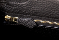 Hermès Kelly 28 Noir Togo Bag