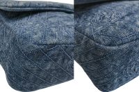 Chanel Denim Camellia Flap Bag