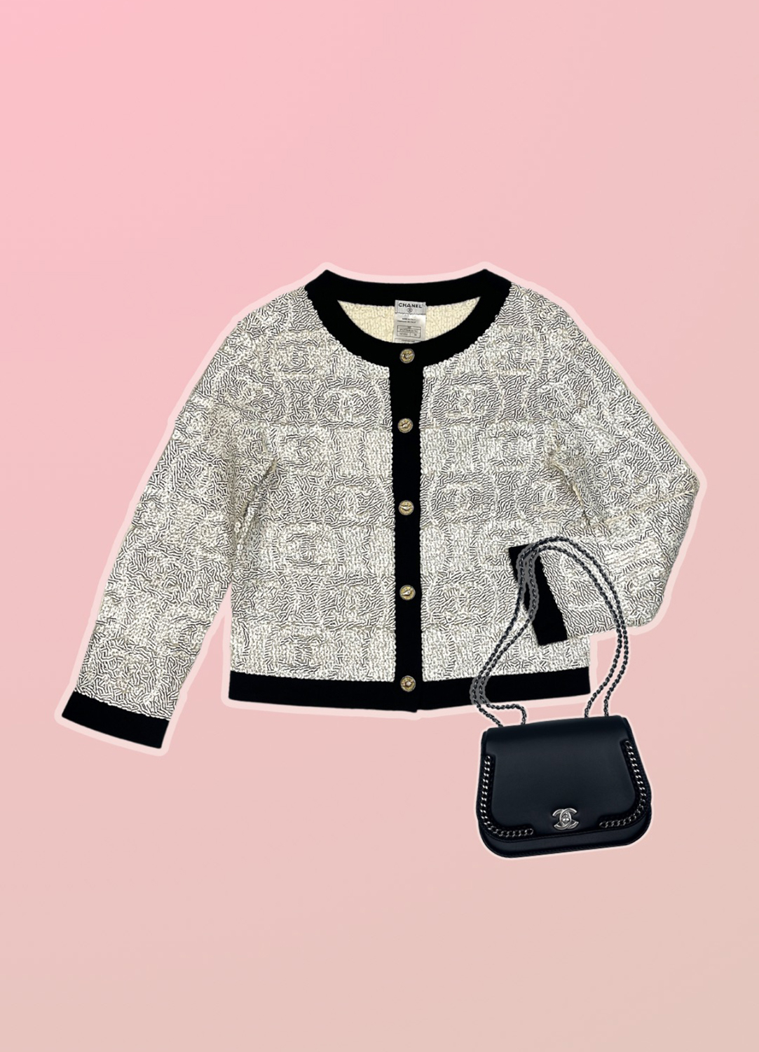 Chanel Sequined Cardigan