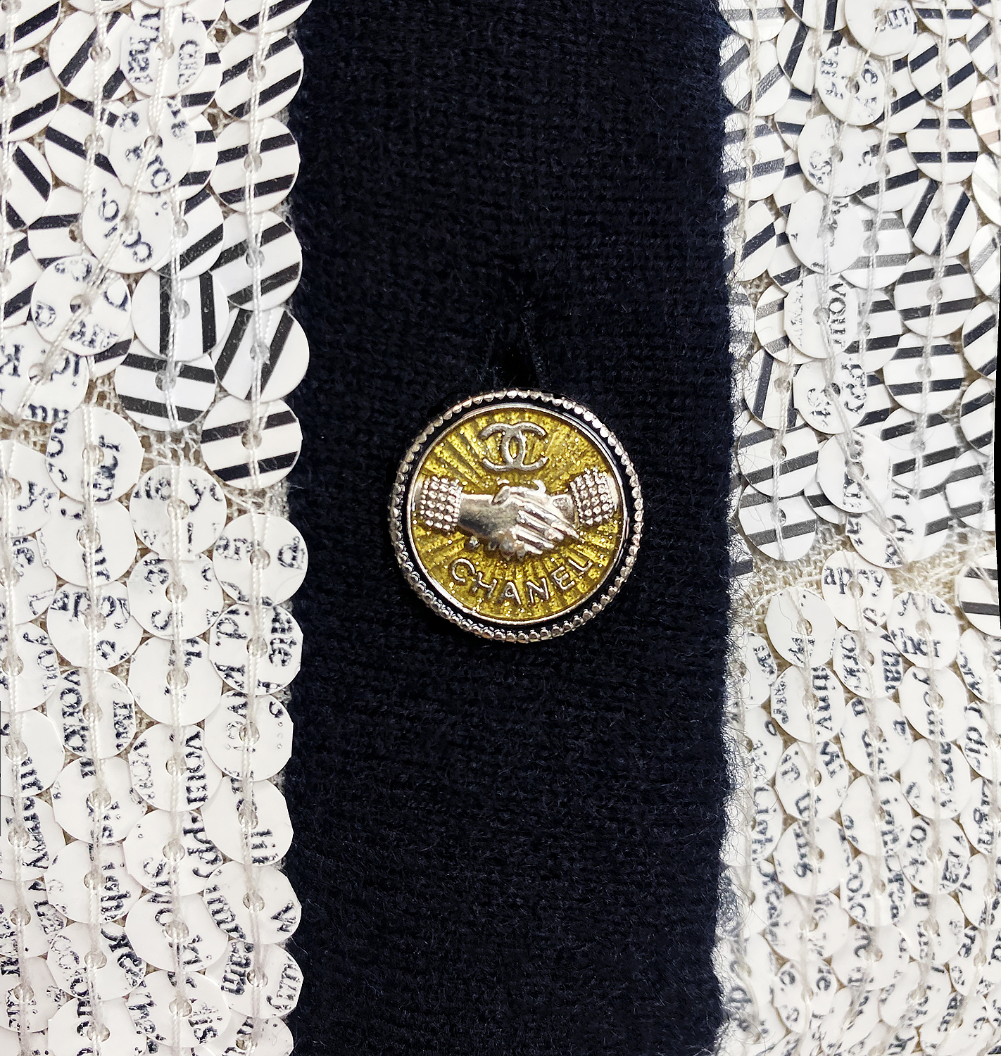 Chanel Sequined Cardigan