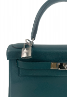Hermès Kelly 28 Vert Cypress Chevre