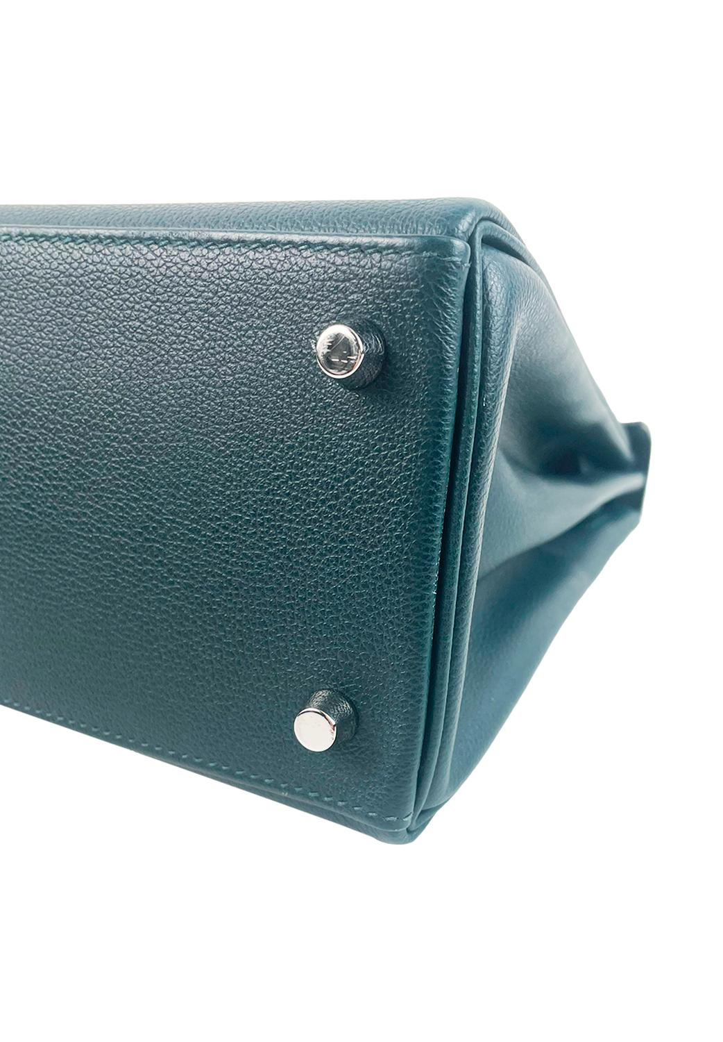 Hermès Kelly 28 Vert Cypress Chevre