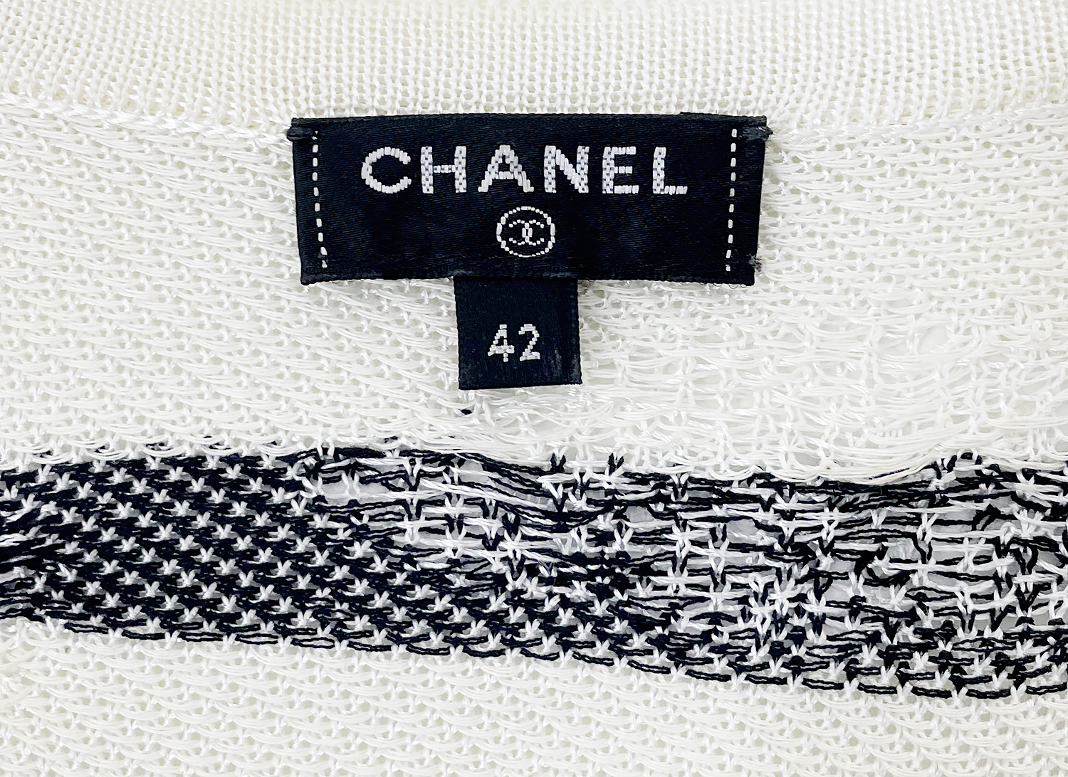 Chanel Striped Sweater