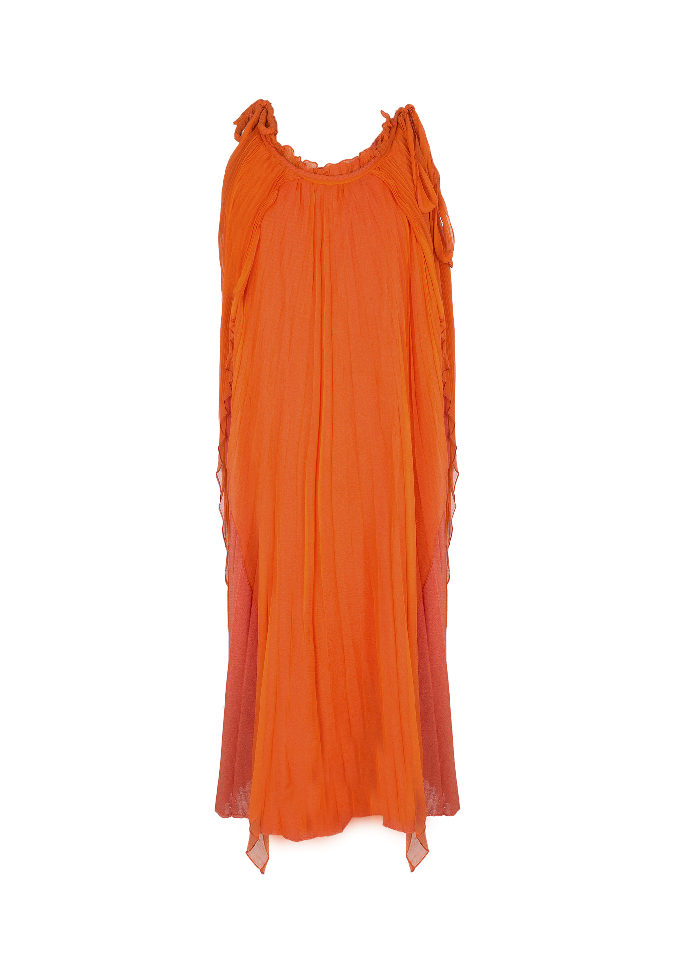 Christian Dior Orange Dress
