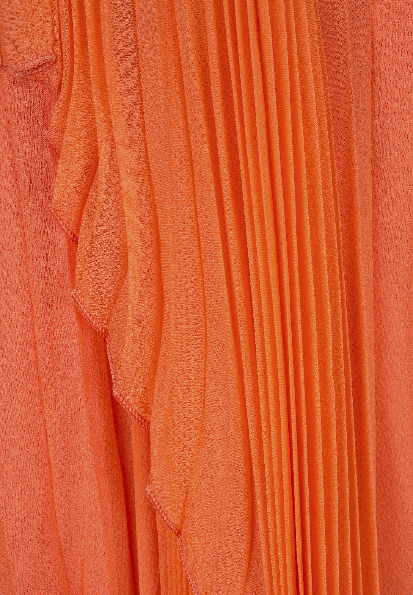 Christian Dior Orange Dress