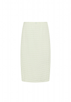 Chanel Soft Mint Tweed Skirt