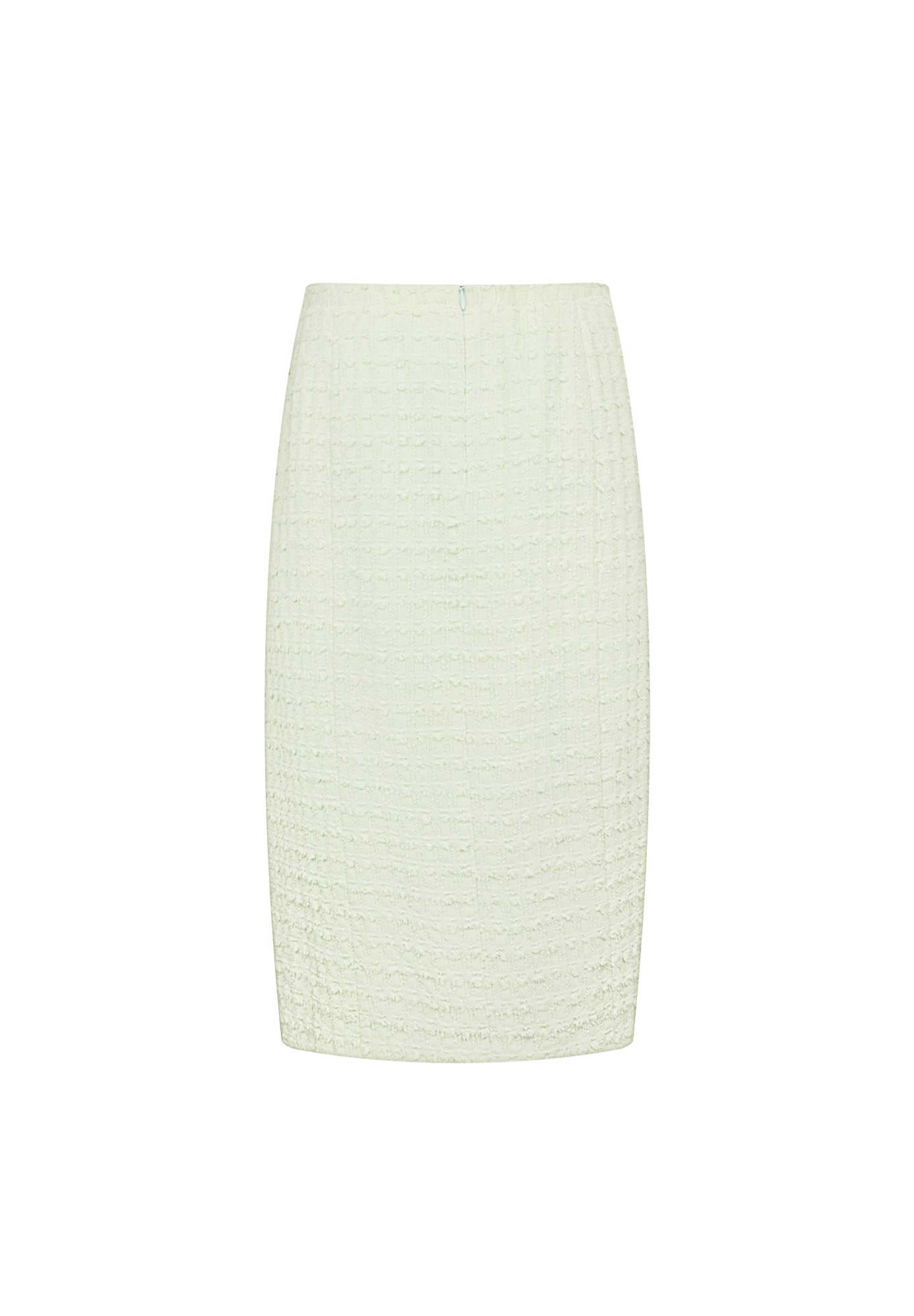Chanel Soft Mint Tweed Skirt
