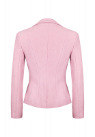 Pink Jacquard Fringe Christian Dior Blazer