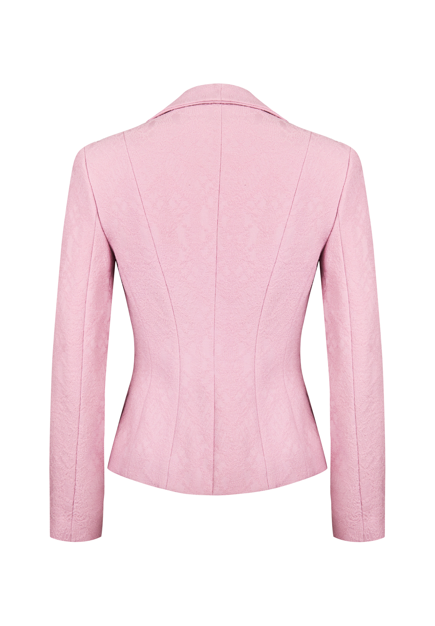 Pink Jacquard Fringe Christian Dior Blazer