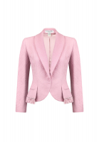 Pink Jacquard Fringe Christian Dior Blazer