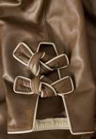 Valentino Brown Leather Jacket