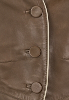 Valentino Brown Leather Jacket