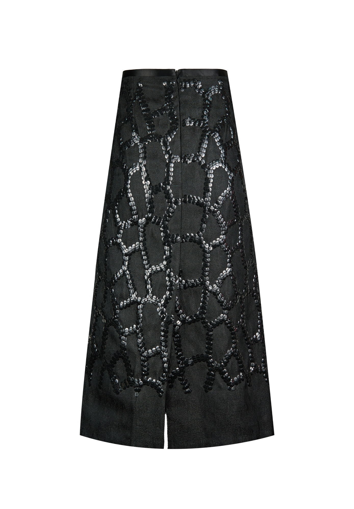 Dries Van Noten Black Sequin Skirt