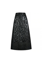 Dries Van Noten Black Sequin Skirt