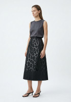 Dries Van Noten Black Sequin Skirt