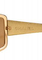 Chanel Gold Mask Sunglasses