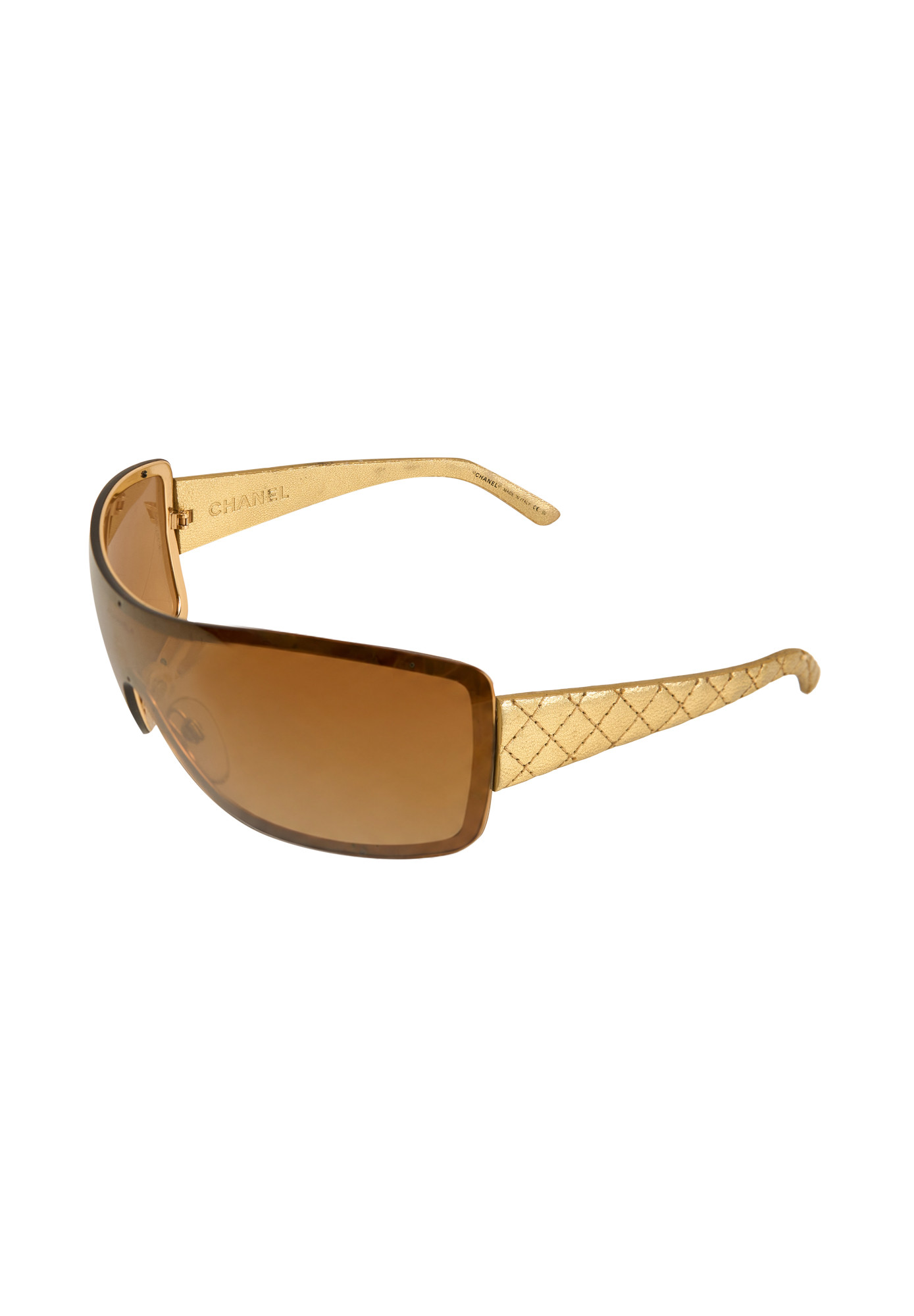 Chanel Gold Mask Sunglasses