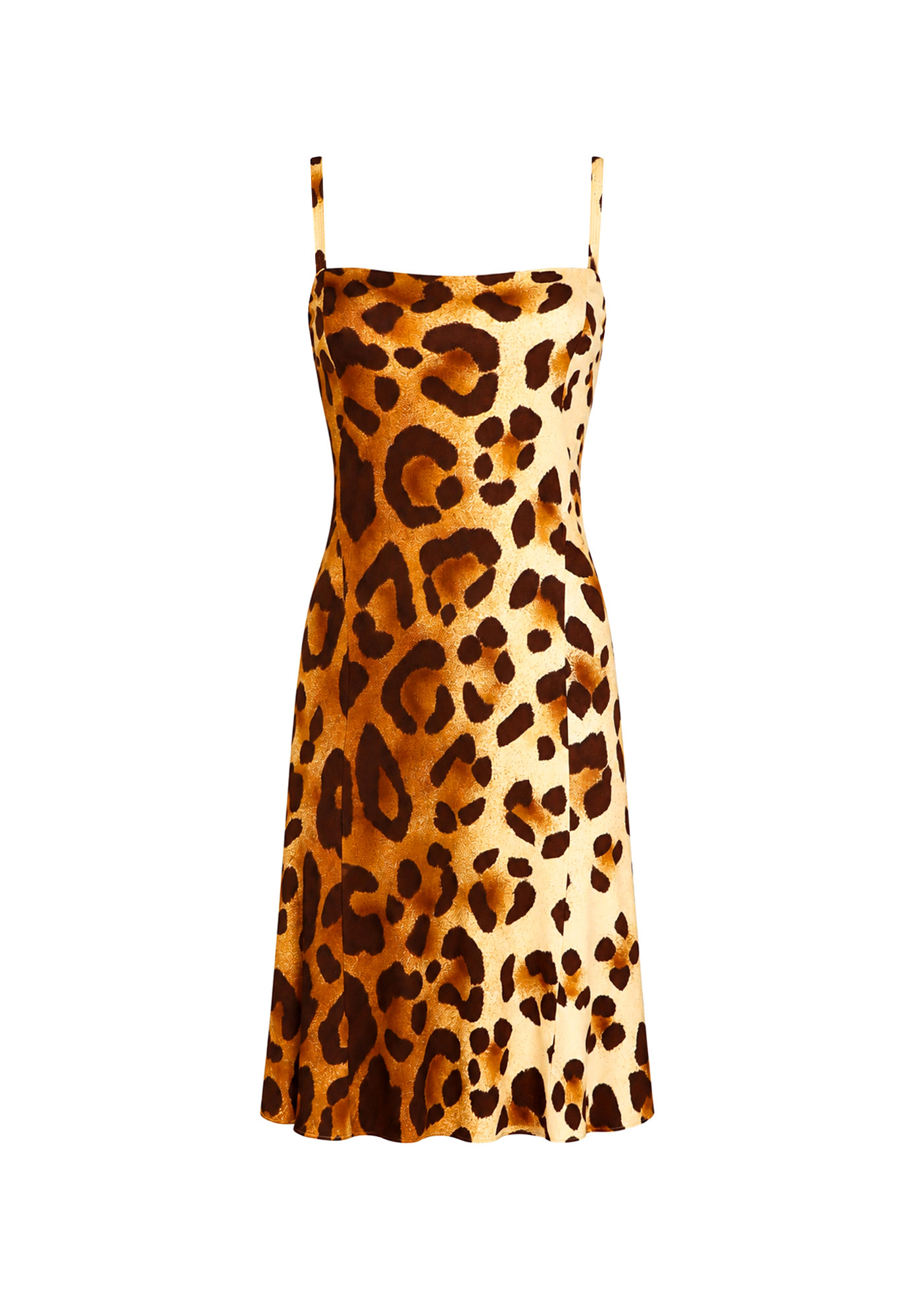 Gianni Versace Leopard Print Dress