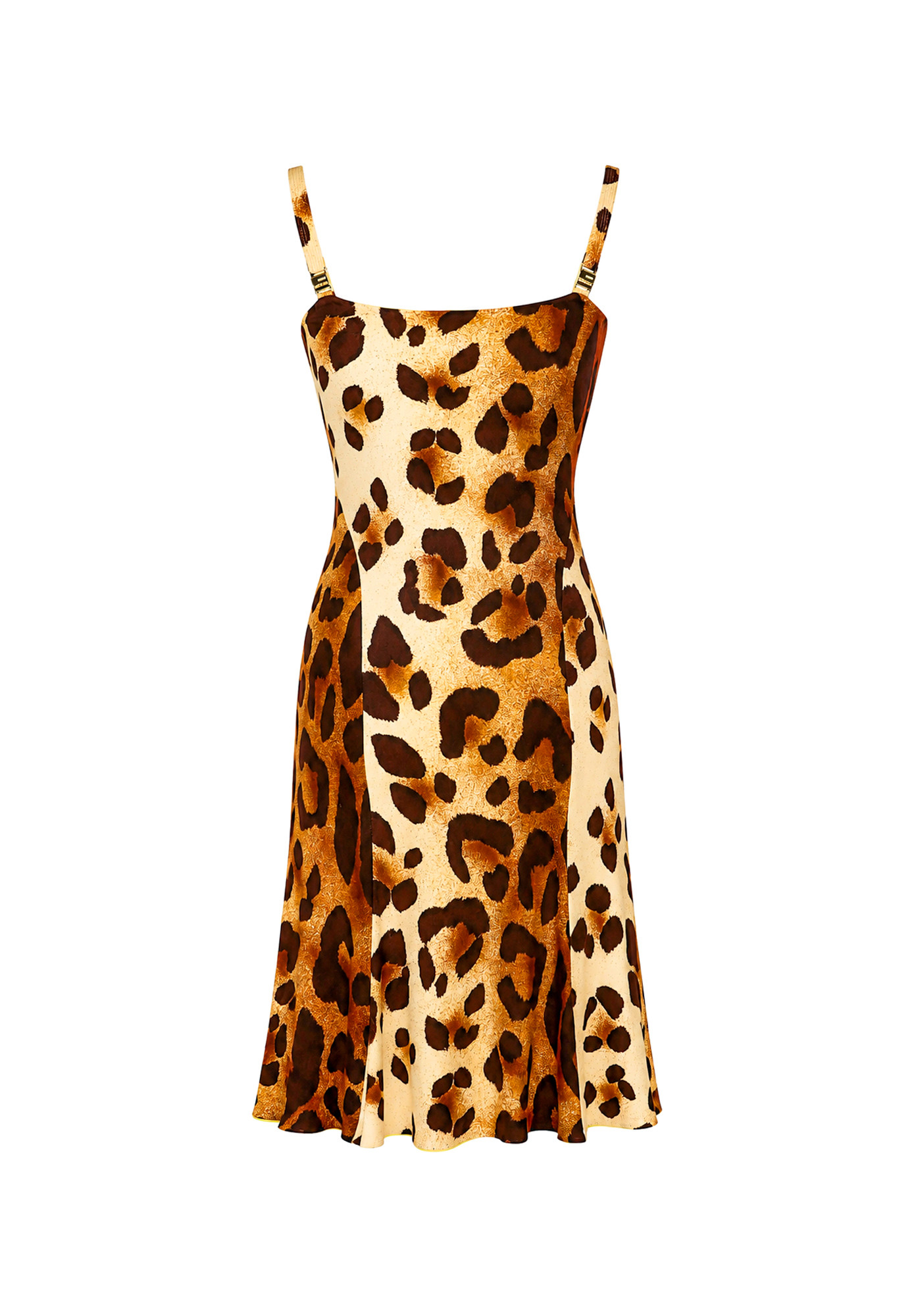 Gianni Versace Leopard Print Dress