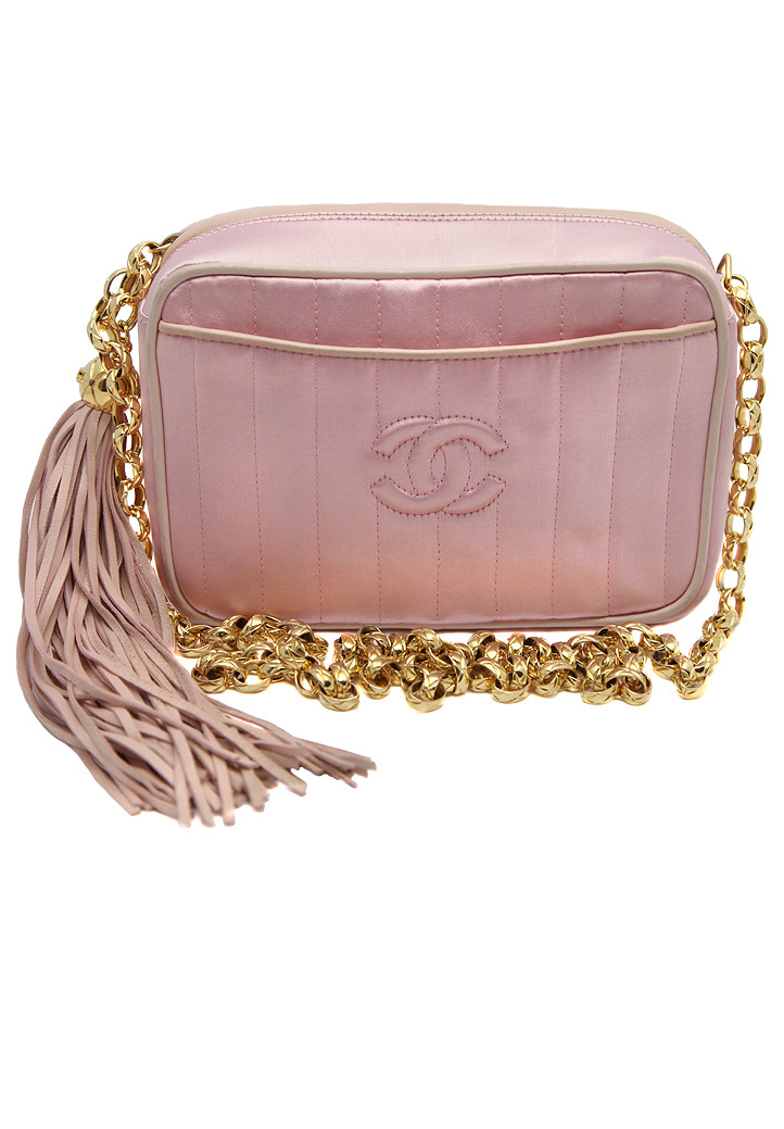 Silk Pink Chanel Bag