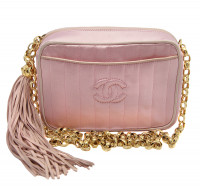 Silk Pink Chanel Bag