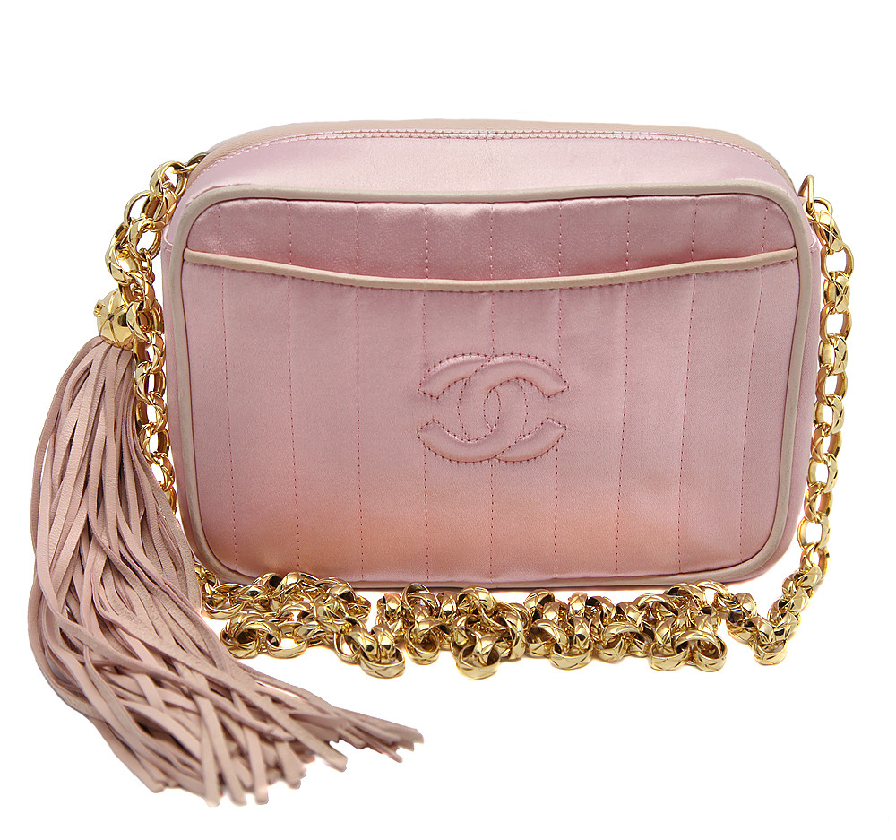 Silk Pink Chanel Bag