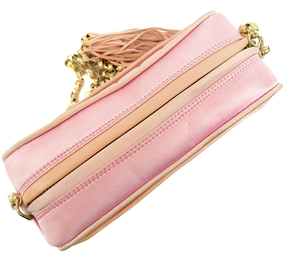Silk Pink Chanel Bag