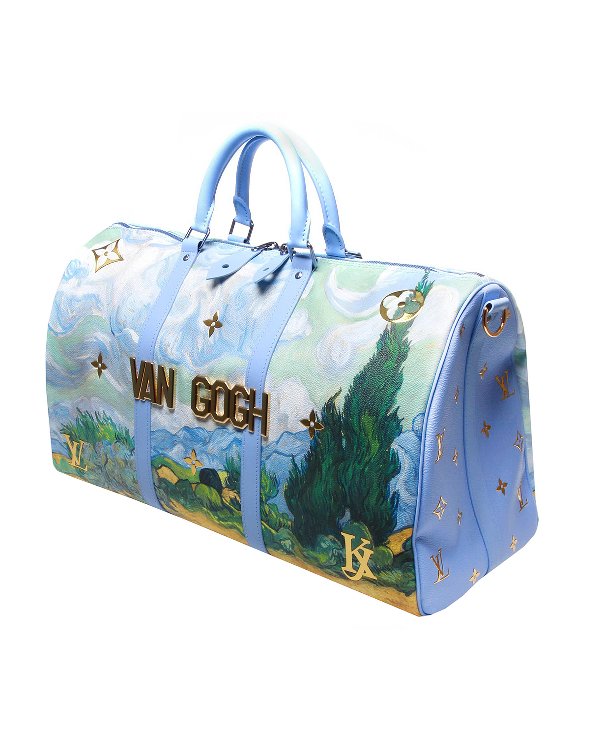 Louis Vuitton x Jeff Koons Keepall 50 Travel Bag