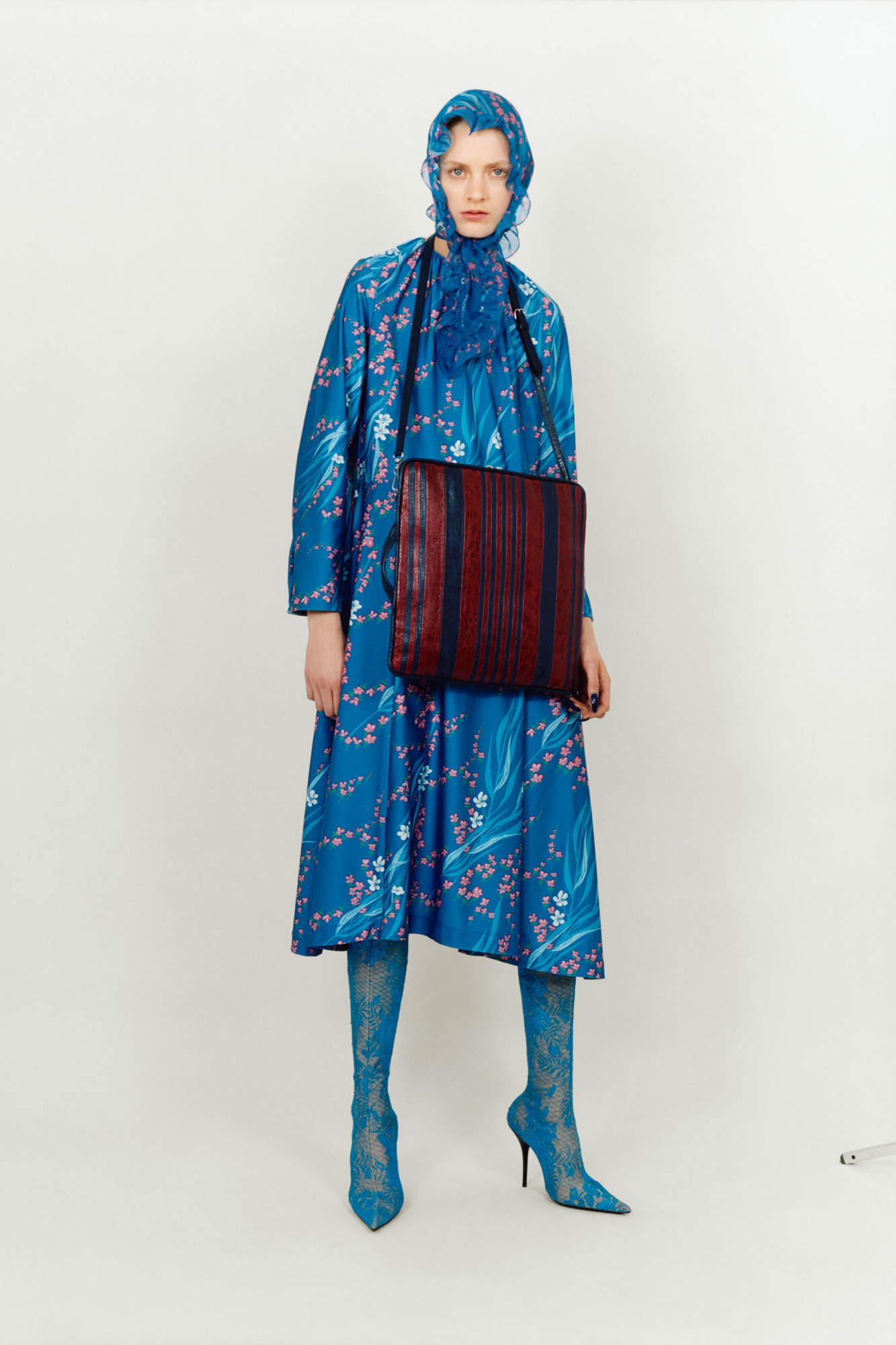 Blue Balenciaga Blouse