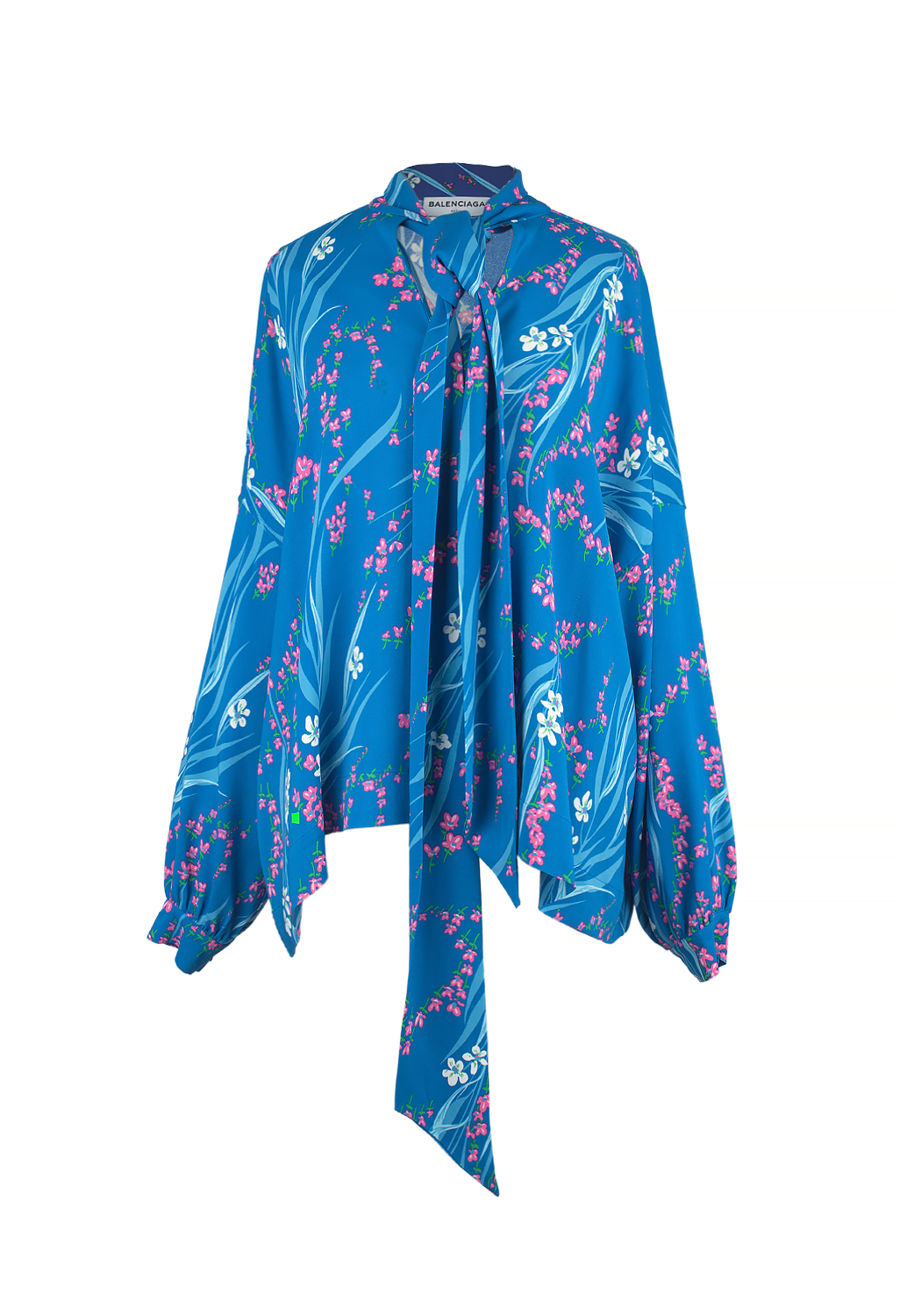 Blue Balenciaga Blouse