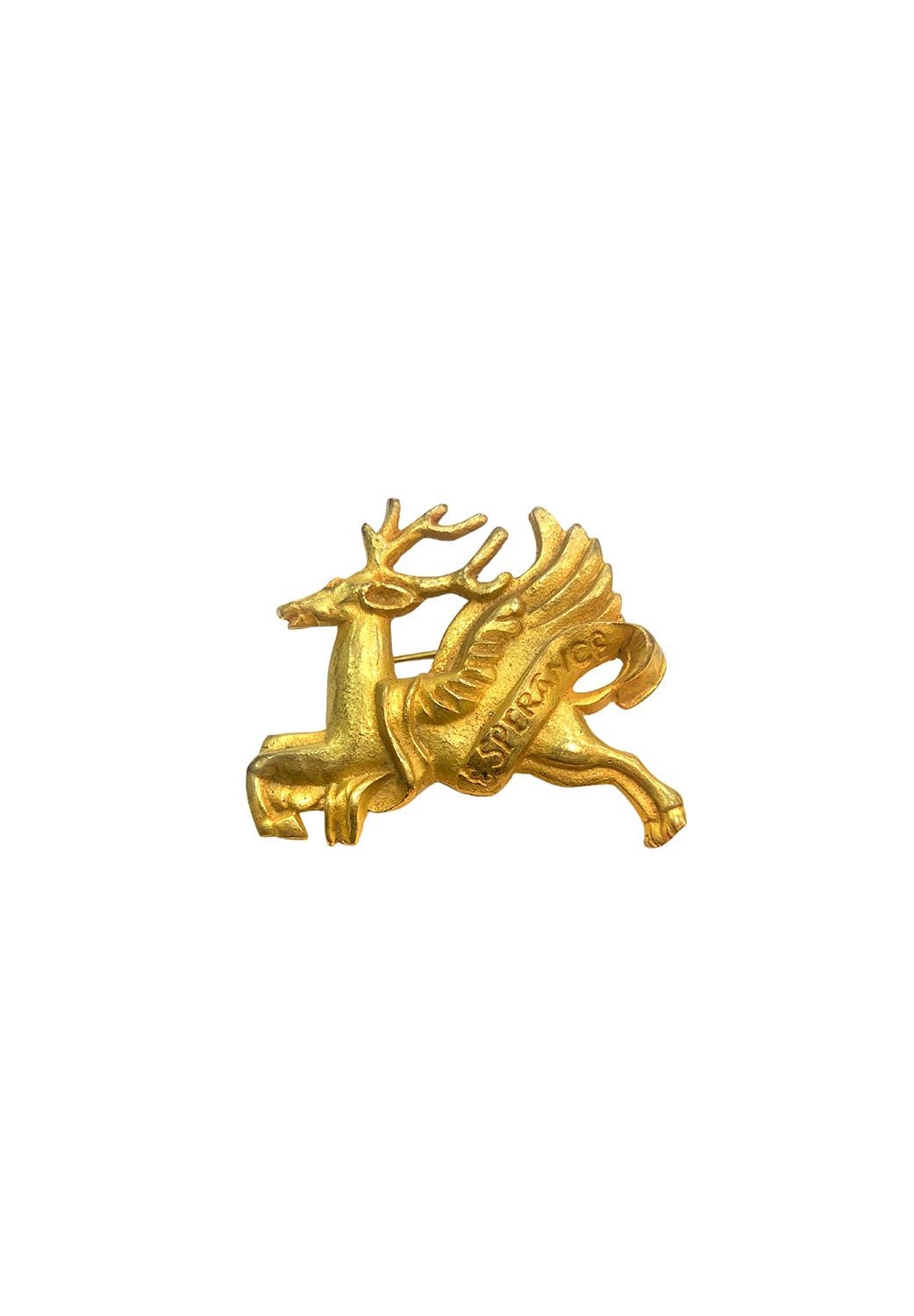 Arthus Bertrand Golden Deer Brooch