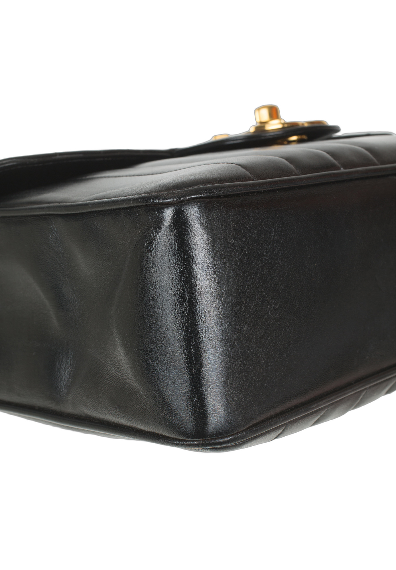 Chanel Black Jumbo Camera Bag