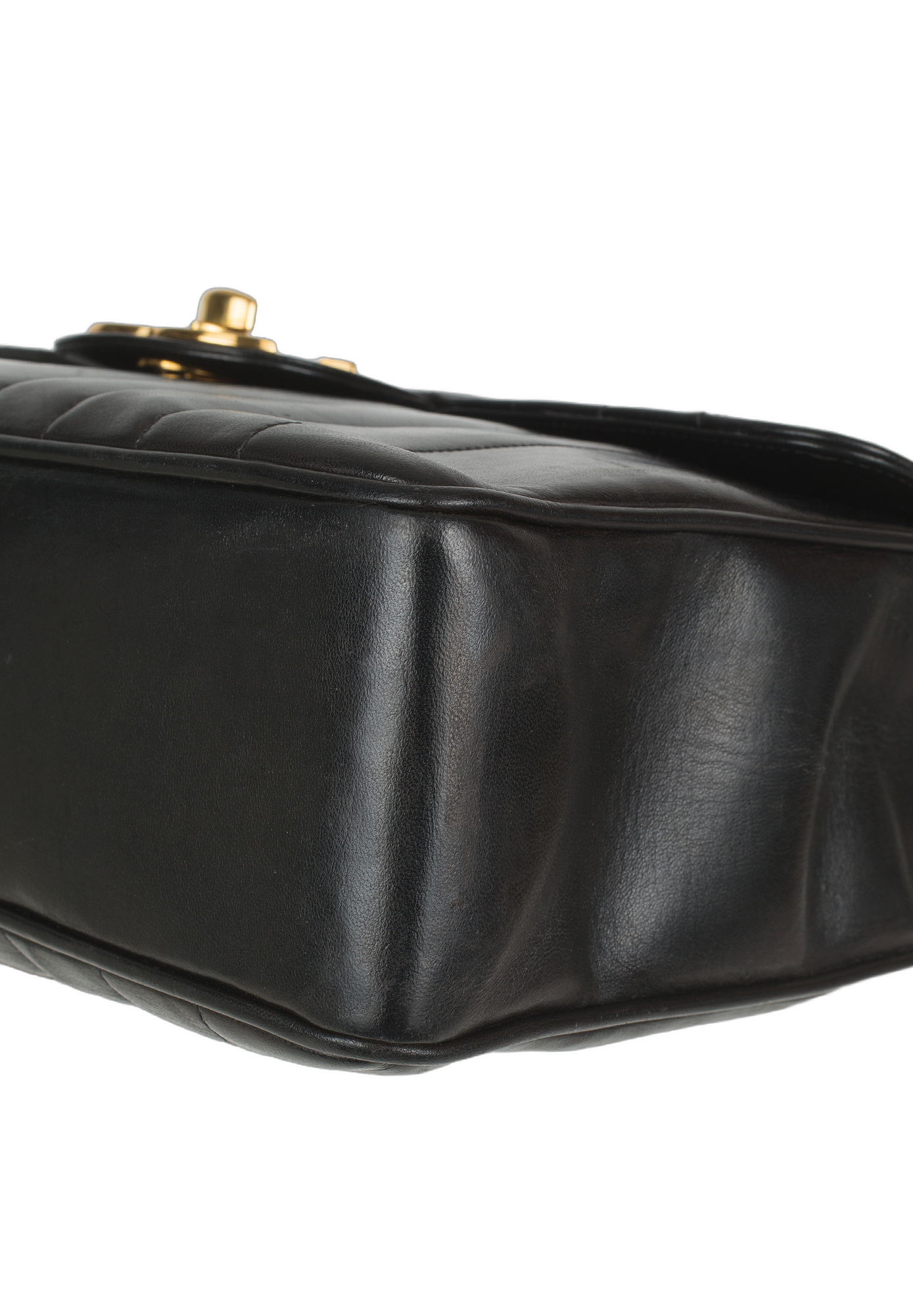 Chanel Black Jumbo Camera Bag