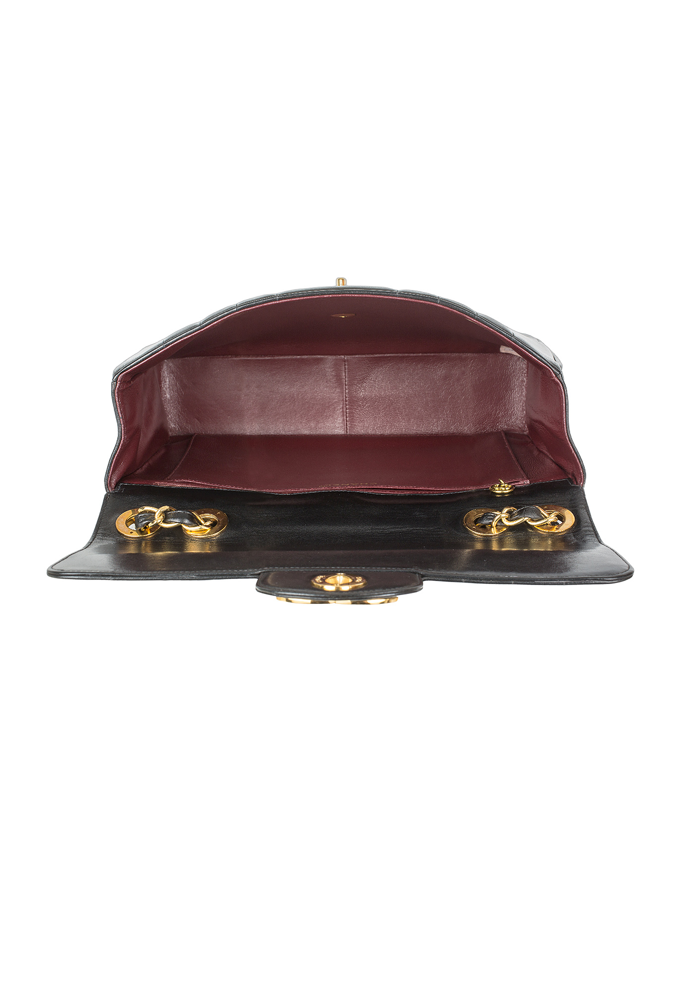 Chanel Black Jumbo Camera Bag