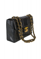 Chanel Black Jumbo Camera Bag
