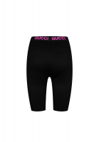 Gucci Black Bike Shorts With Logo