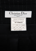 Black Lace-Collar Christian Dior Blazer