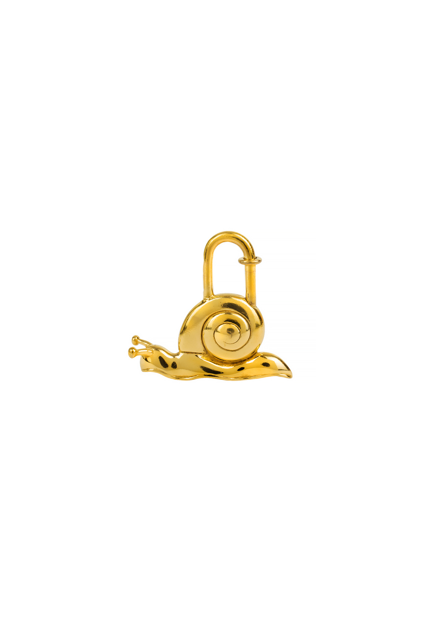 Hermès Cadena Snail Pendant