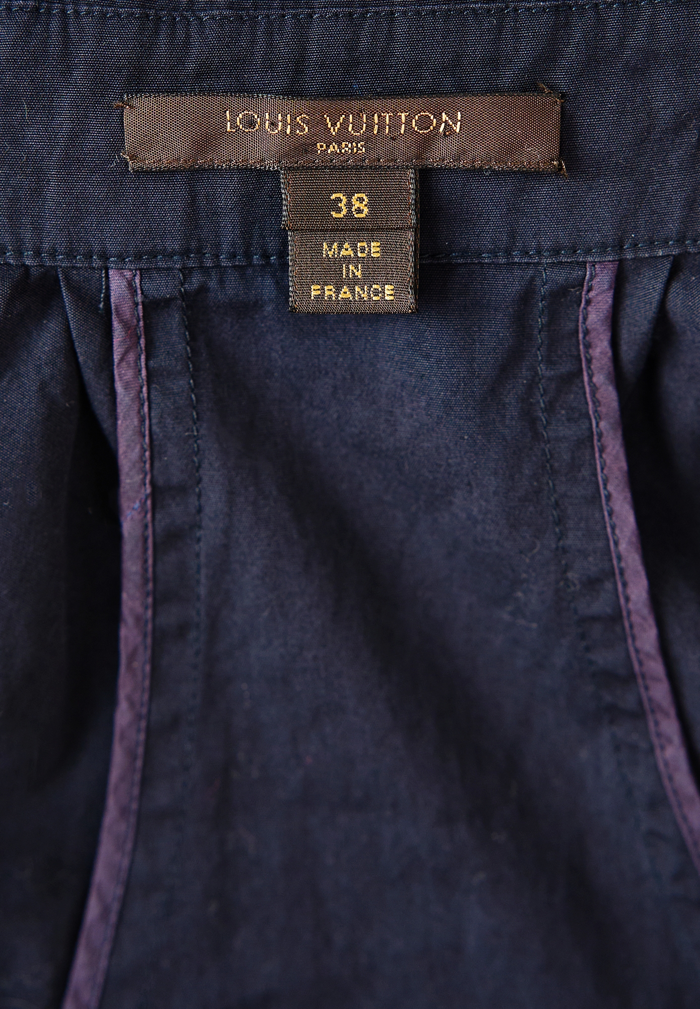 Louis Vuitton Dark Blue Dress