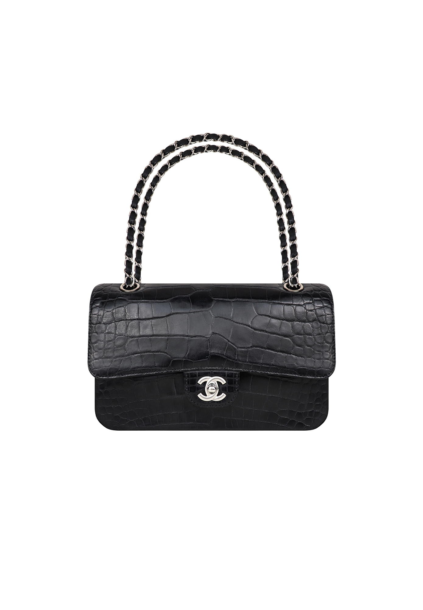 Chanel Alligator Classic Double Flap Bag
