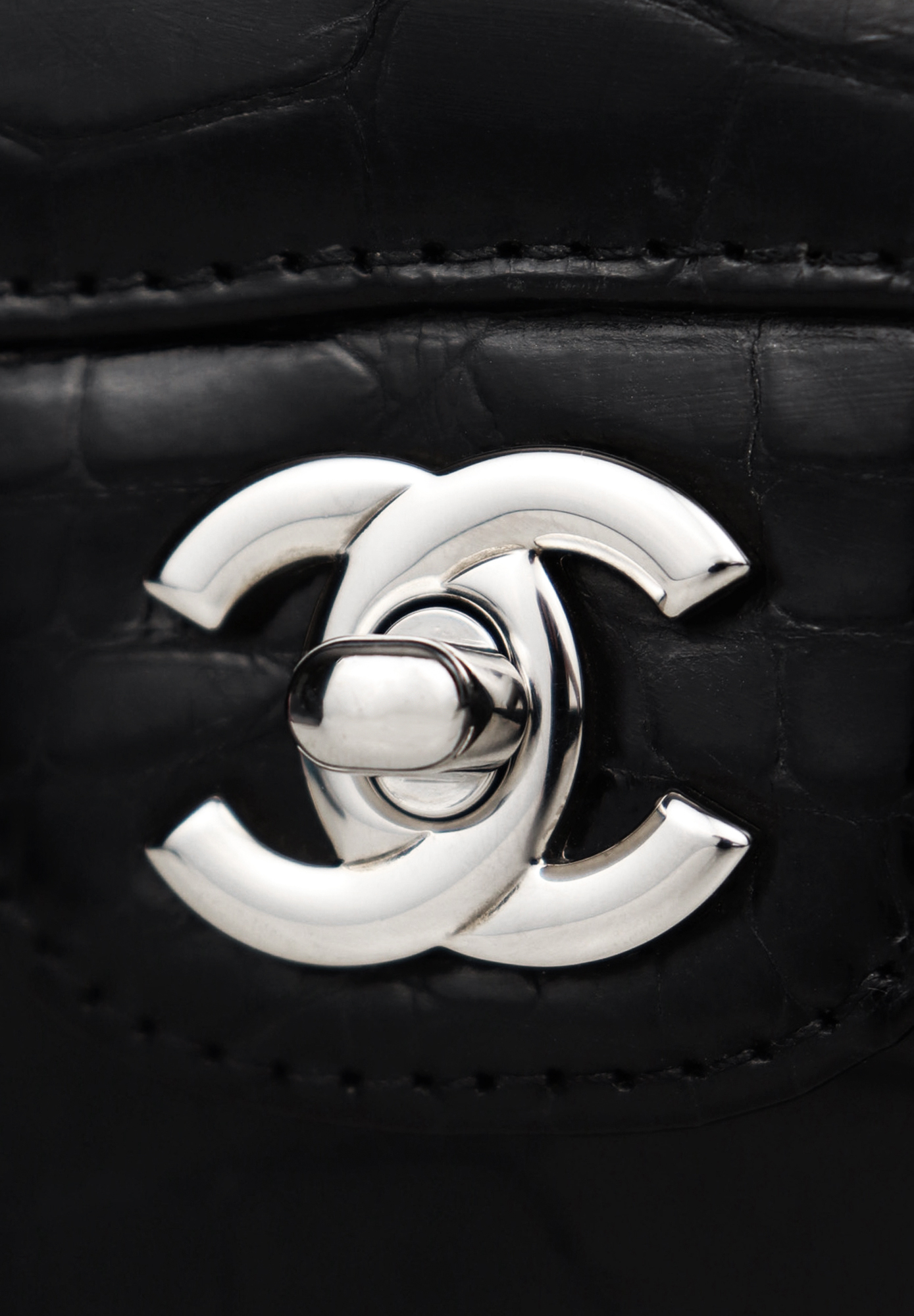 Chanel Alligator Classic Double Flap Bag