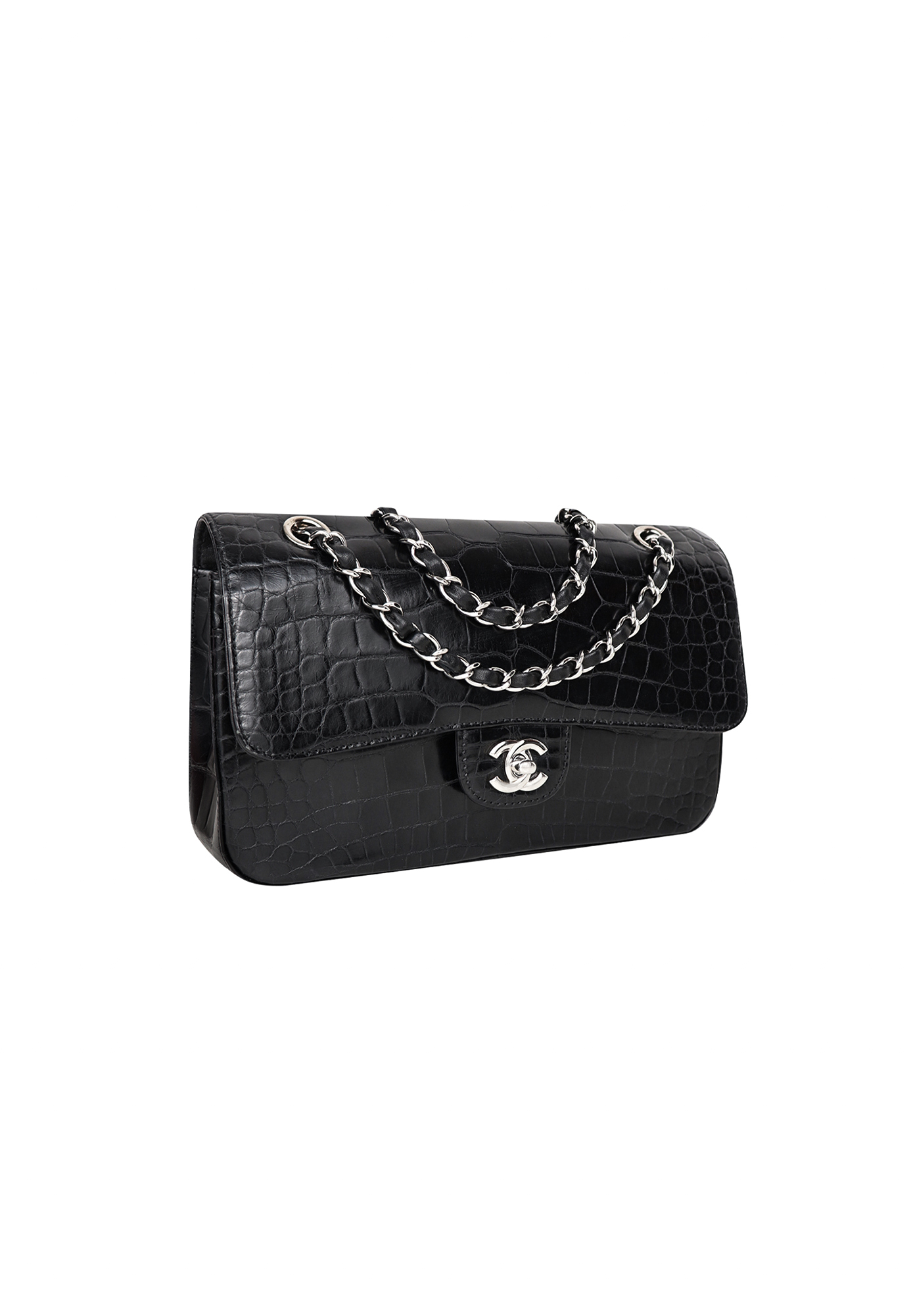 Chanel Alligator Classic Double Flap Bag