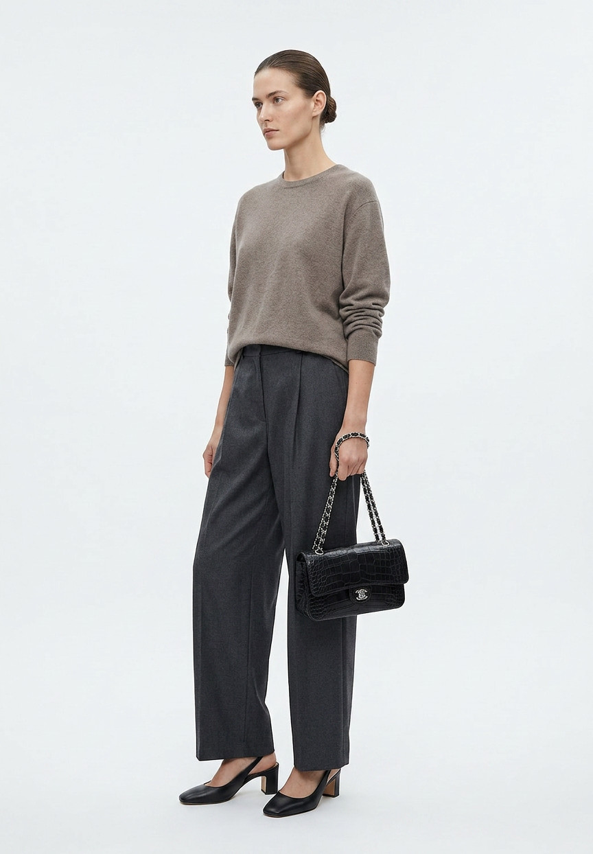 Chanel Alligator Classic Double Flap Bag