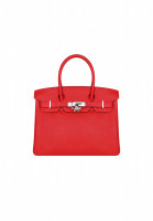 Hermès Birkin 30 Rouge Vif Swift Bag