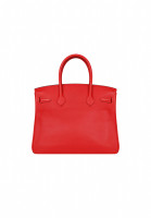 Hermès Birkin 30 Rouge Vif Swift Bag