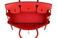 Hermès Birkin 30 Rouge Vif Swift Bag