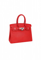 Hermès Birkin 30 Rouge Vif Swift Bag