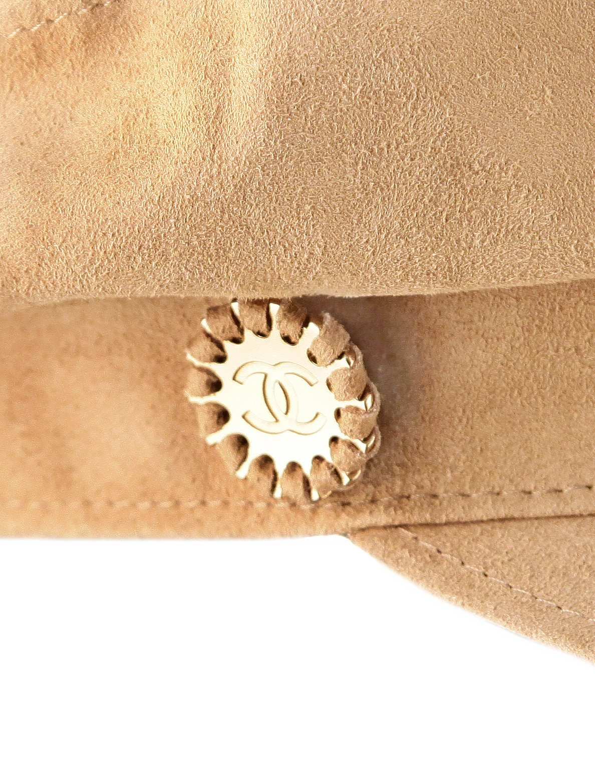 Chanel Suede Cap