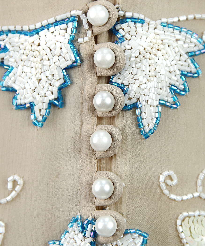 Lanvin Couture Beaded Dress