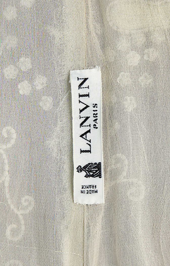 Lanvin Couture Beaded Dress